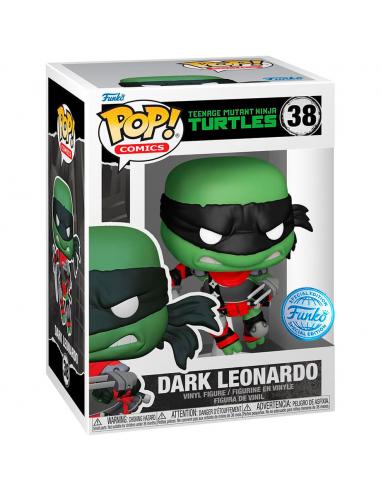 Funko POP Tortugas Ninja Teenage Mutant Dark Leonardo Exclusive