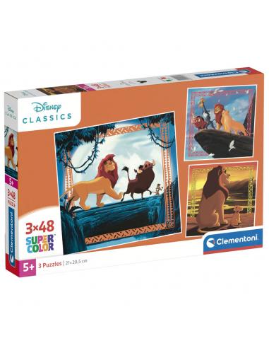 Puzzle El Rey Leon Disney 3x48pzs