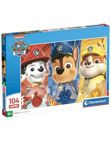 Puzzle super Patrulla Canina Paw Patrol 104pzs