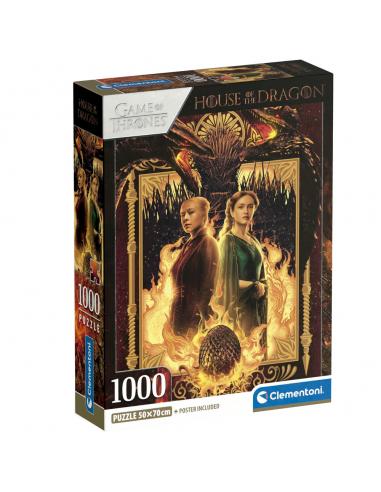 Puzzle La Casa del Dragon 1000pzs