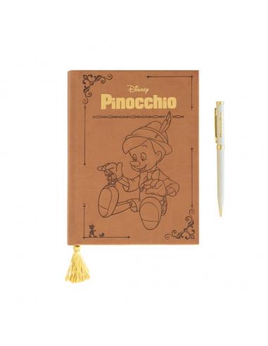 Set Cuaderno A5 + Boligrafo Pinocho Disney