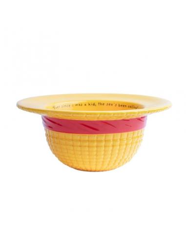 Bowl 3D Sombrero Paja Monkey D. Luffy One Piece