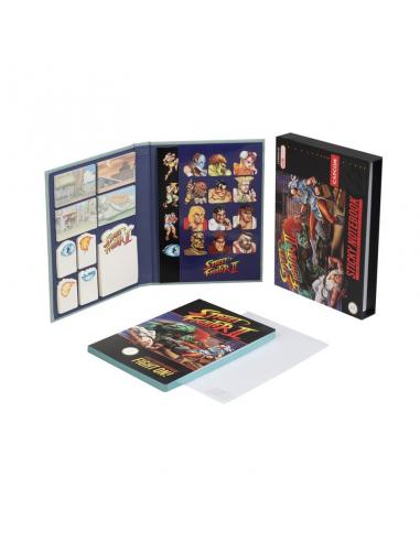Cuaderno A5 premium Sticky notas Street Fighter