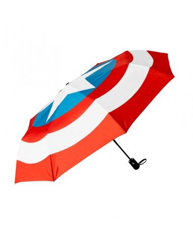 Paraguas plegable automatico Capitan America Marvel