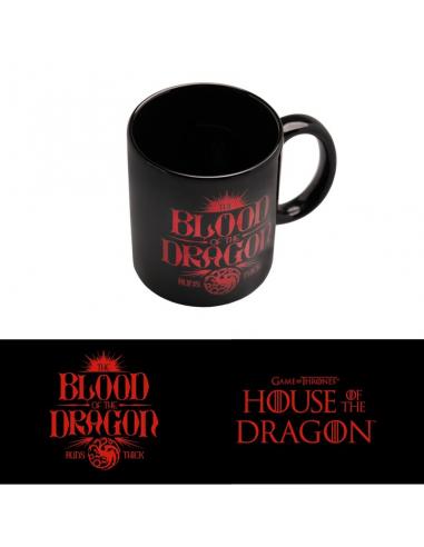 Taza La Casa del Dragon Juego de Tronos 350ml