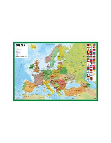 Vade tapete escritorio Mapa Europa Italiano