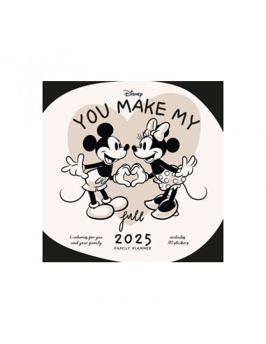 Calendario planificador familiar Mickey and Friends Disney