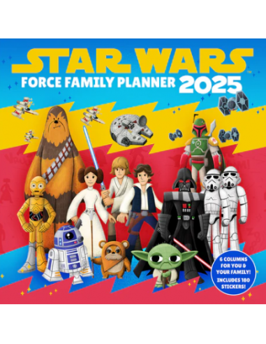 Calendario planificador familiar Star Wars