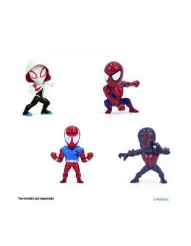 SPIDER-MAN SURTIDO 4 FIGURAS 7 CM SPIDER-MAN MARVEL METALFIGS