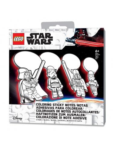 LEGO Star Wars Notas Adhesivas Set con bolígrafo Darth Vader