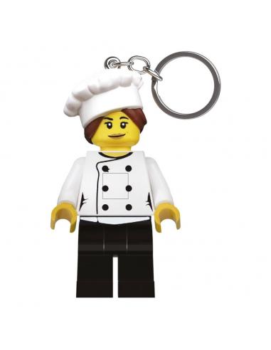 LEGO Minifigures Llavero con Iluminación Gourmet Chef 8 cm