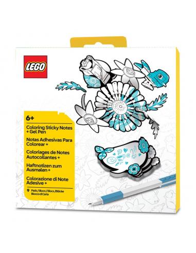LEGO Notas Adhesivas Set con bolígrafo Botanicals