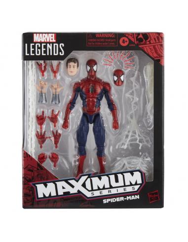 Figura hasbro marvel legends maximum series spider - man
