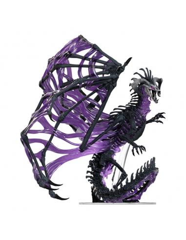 D&D Icons of the Realms Miniatura pre pintado "Boxed Miniature" Black Dracolich 30 cm