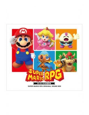 SUPER MARIO RPG ORIGINAL SOUND BOX SUPER MARIO NINTENDO