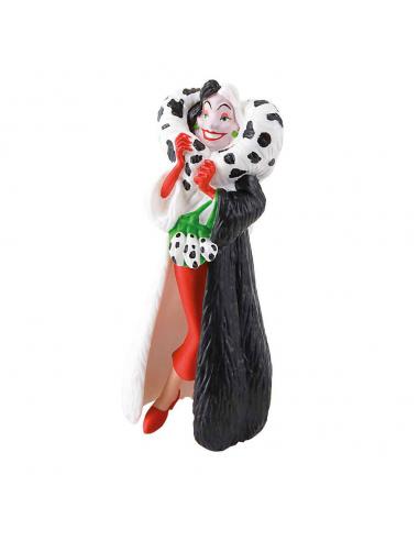 Figura Cruella de Vil 101 Dalmatas Disney 9cm