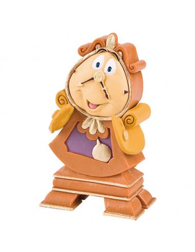 Figura Reloj Ding Dong La Bella y La Bestia Disney 6cm