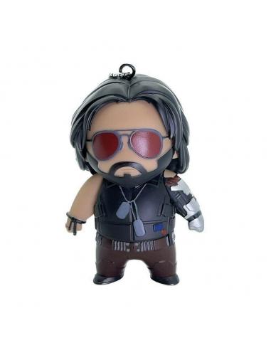 Cyberpunk 2077 Figura para colgar Johnny Silverhand 10 cm