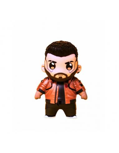 Cyberpunk 2077 Figura para colgar V-Male 10 cm