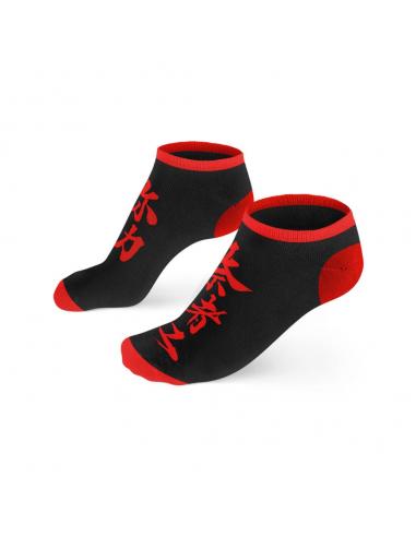 Assassin's Creed: Shadows Calcetines tobilleros (Talla 39-46) Caligrafía