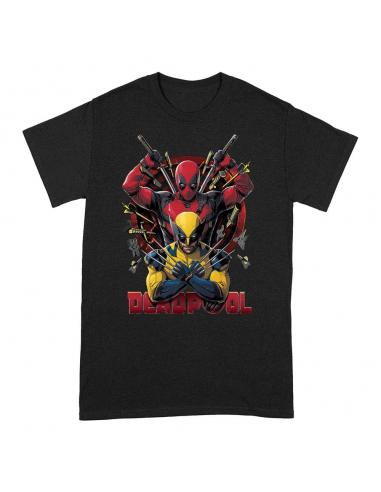 Deadpool Camiseta Deadpool And Wolverine Pose