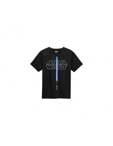Star Wars Camiseta Glow In The Dark Lightsaber