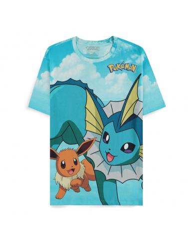 Pokémon Camiseta Mirage AOP Eevee Evolutions