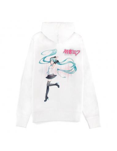 Hatsune Miku Sudadera capucha White