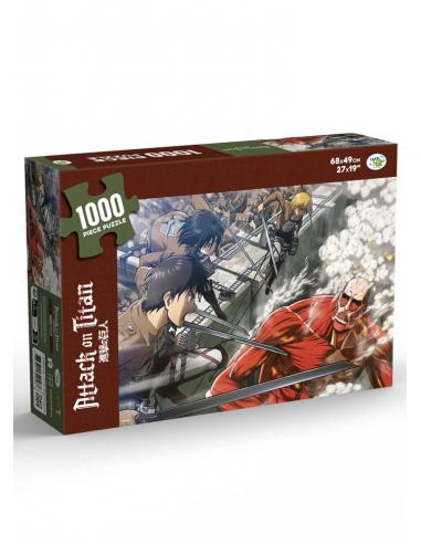 Attack on Titan Puzzle Fight (1000 piezas)