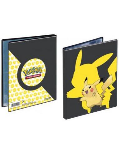 UP PORTAFOLIO 4 BOLSILLOS POKEMON PIKACHU BLACK