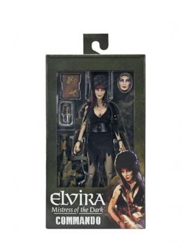 COMMANDO ELVIRA CLOTHED ACTION FIGURA 20 CM ELVIRA