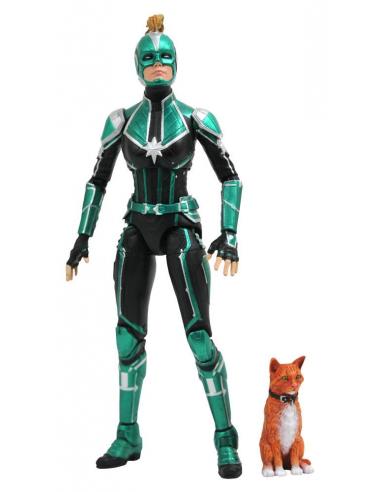 Captain Marvel Marvel Select Figura Captain Marvel Starforce Uniform 18 cm