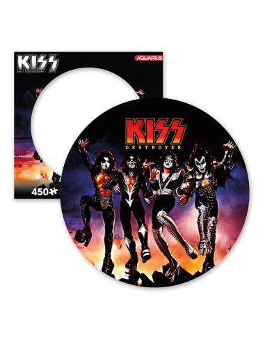 KISS: Destroyer 450 Piece Picture Disc Jigsaw Puzzle