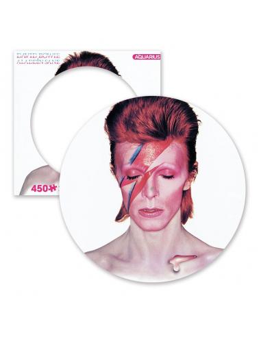 David Bowie: Aladdin Sane 450 Piece Picture Disc Jigsaw Puzzle