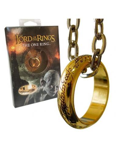 El Señor de los Anillos Anillo Único (bañado en oro)