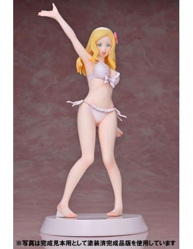 Tomo-chan Is a Girl! PVC Statue 1/8 Summer Queens Carol Olston 22 cm