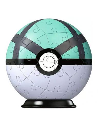 Pokémon Puzzle 3D Pokéballs: Malla Ball (55 piezas)