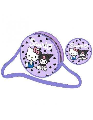 Bolso bandolera Kuromi &#38; Hello Kitty