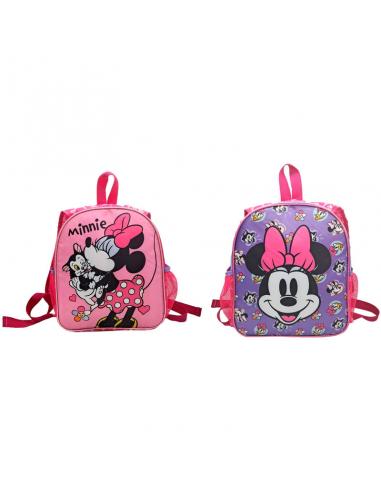 Mochila Minnie Disney 30cm reversible