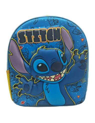 Mochila 3D Stitch Disney 30cm