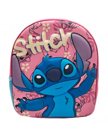 Mochila 3D Stitch Disney 30cm