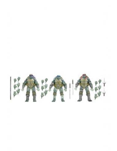 GHOST BROTHERS PACK 3 SCALE ACTION FIGURAS 18 CM TEENAGE MUTANT NINJA TURTLES THE LAST RONIN