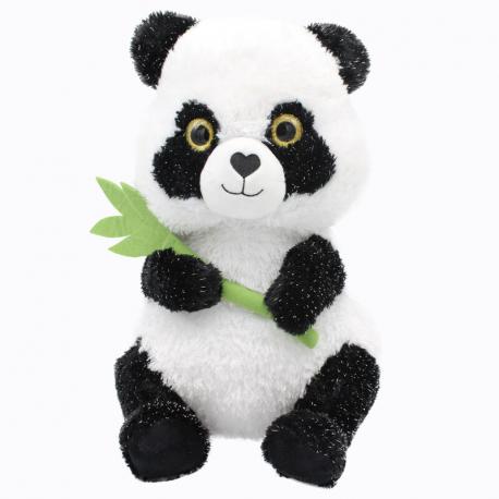 Peluche Oso Panda Hoja 41cm - Imagen 1