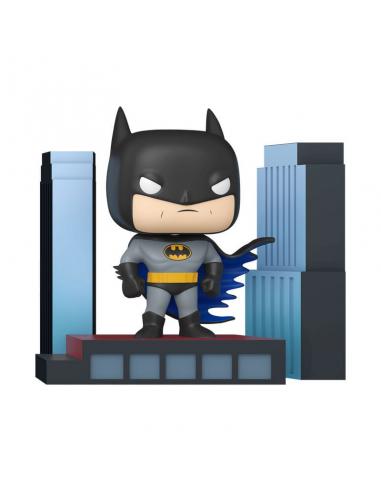 Batman The Animated Series POP! Deluxe Vinyl Figura Batman on Rooftop 9 cm
