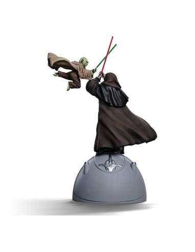 Star Wars Estatua 1/10 Deluxe Art Scale Yoda vs Emperor Palpatine (CCXP Exclusive 2024) 31 cm