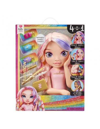 Playset cabeza estilista Bella Parker Rainbow High
