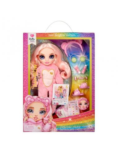 Muñeca Bella Fiesta pijama Rainbow High 22cm