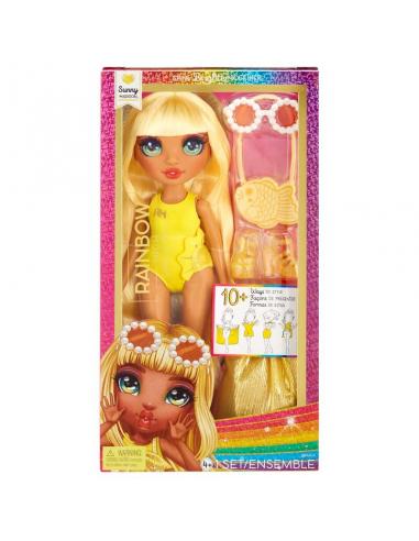 Muñeca Sunny Bajo el sol Rainbow High 25cm
