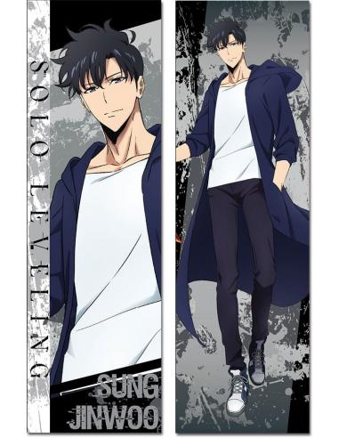 Solo Leveling Dakimakura almohada Sung Jinwoo S Rank