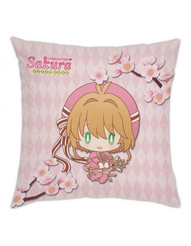 Cardcaptor Sakura Clear Card Almohadilla Sakura & Kero-chan 35 x 35 cm